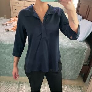 Chicos Women's Navy Top
